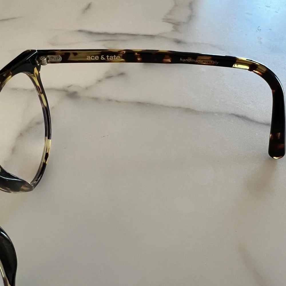 Ace & Tate Floyd On Fire glasses EUC 50 21/145